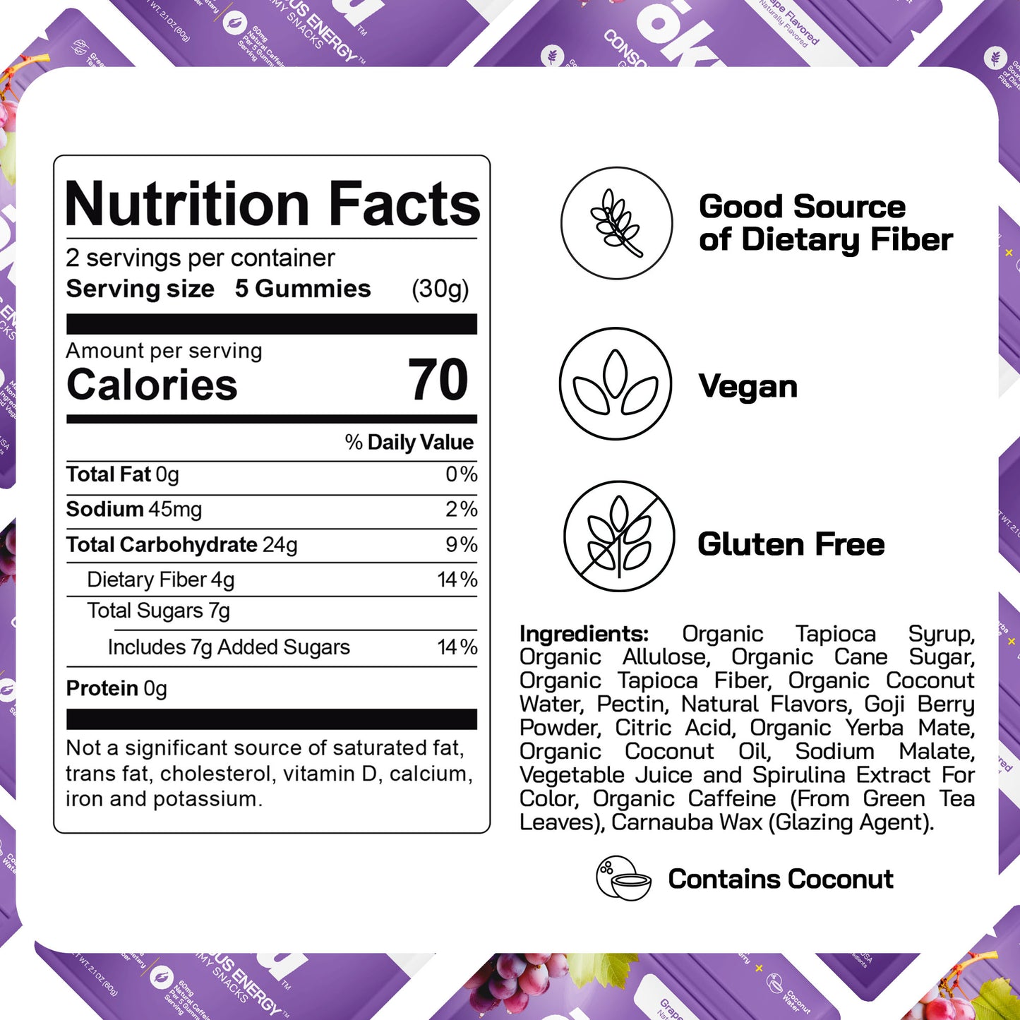 Grape Single Serving - Pack of 8